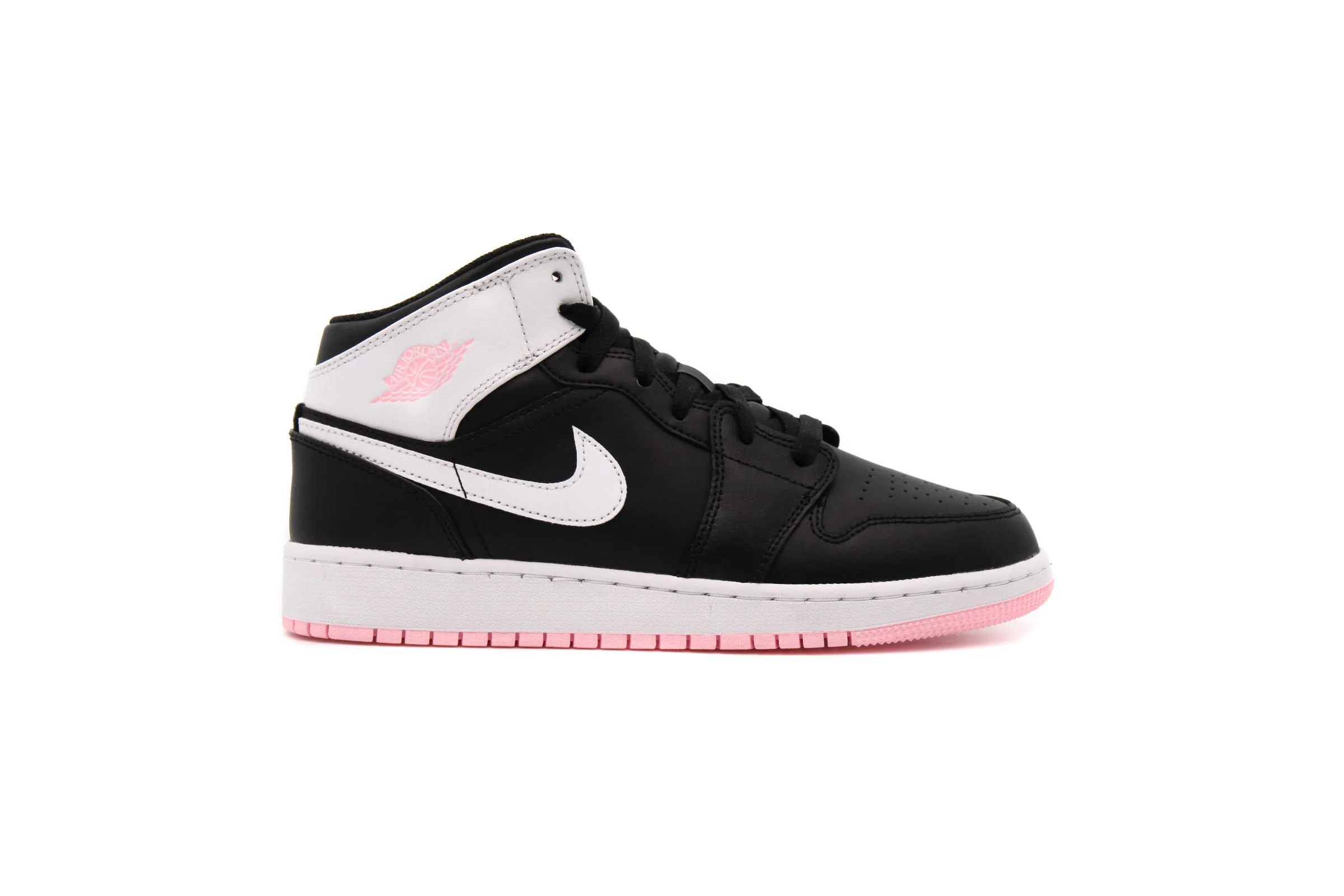 Air Jordan 1 MID (GS) "BLACK"