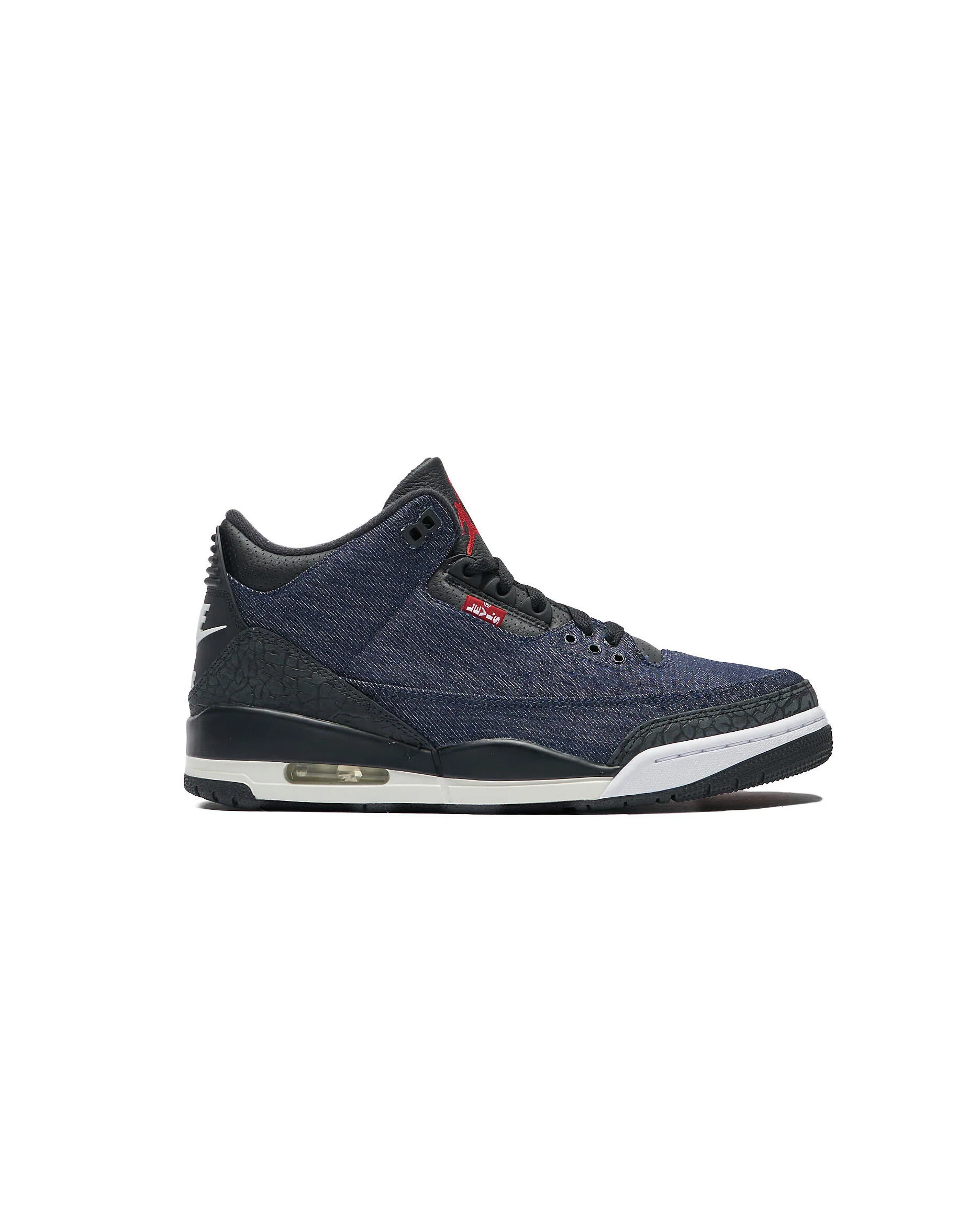 Air Jordan x Levi's 3 'Indigo and Gym Red'