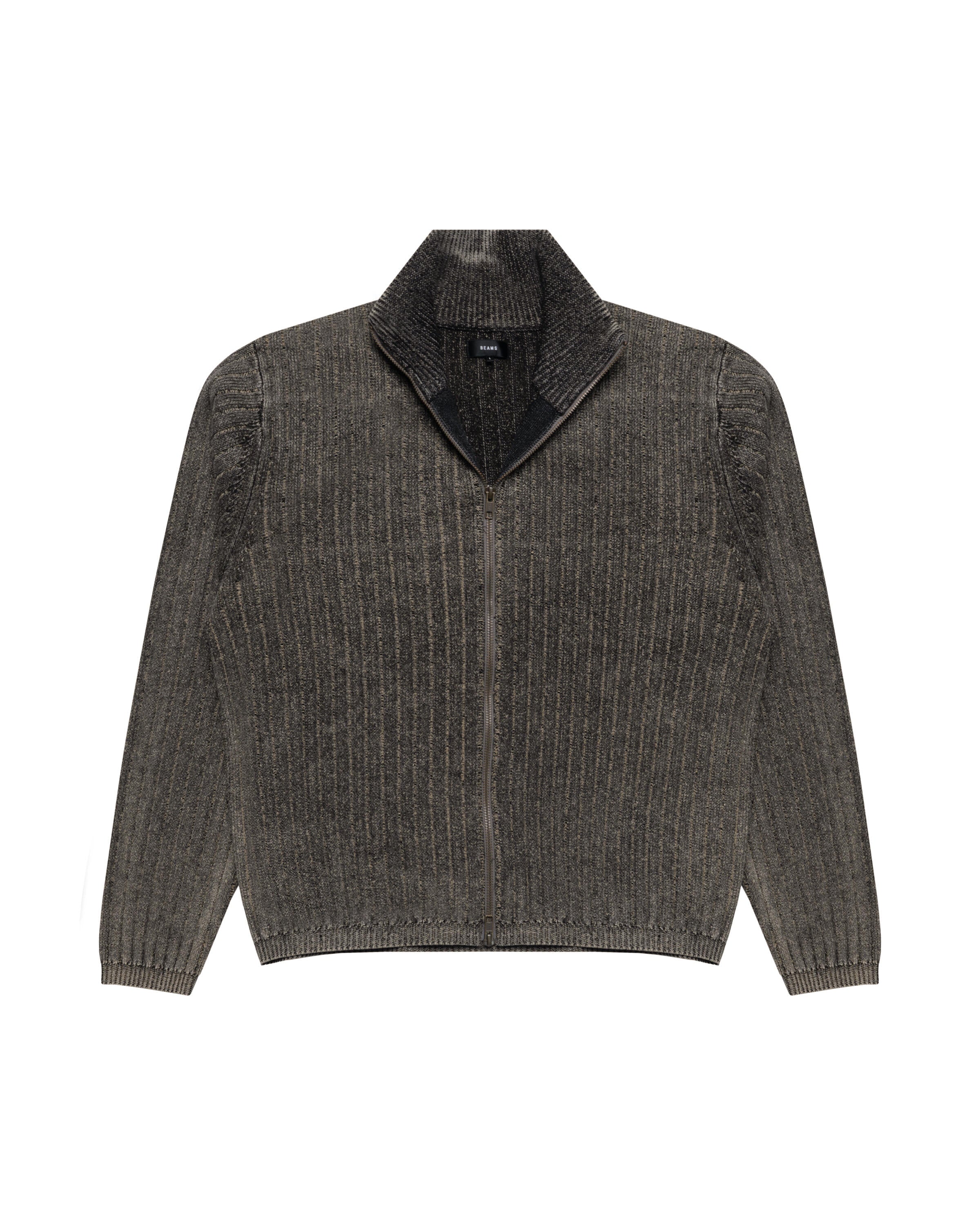 BEAMS FADE STAND FULL ZIP
