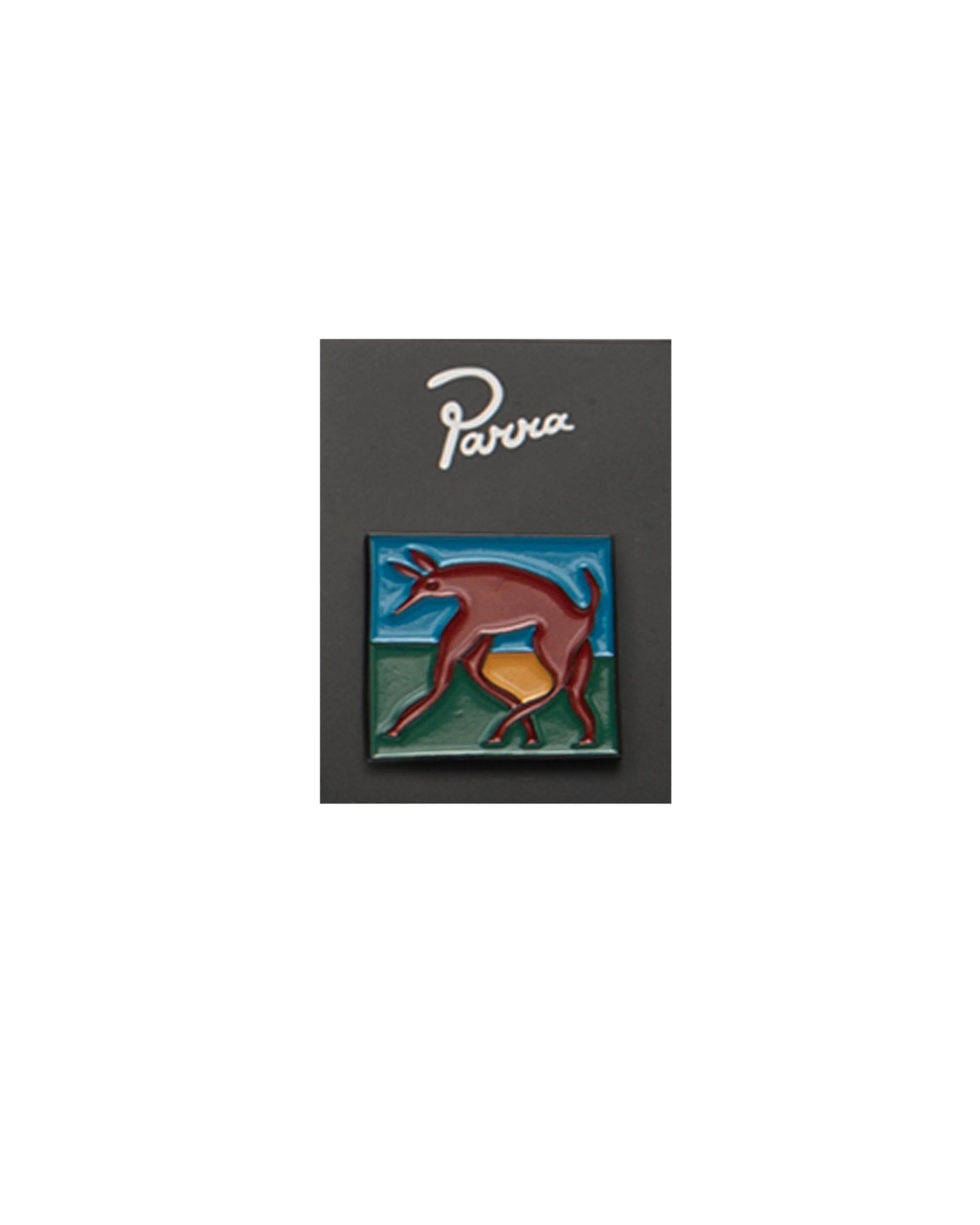 by Parra Bear dog hammer enamel pin