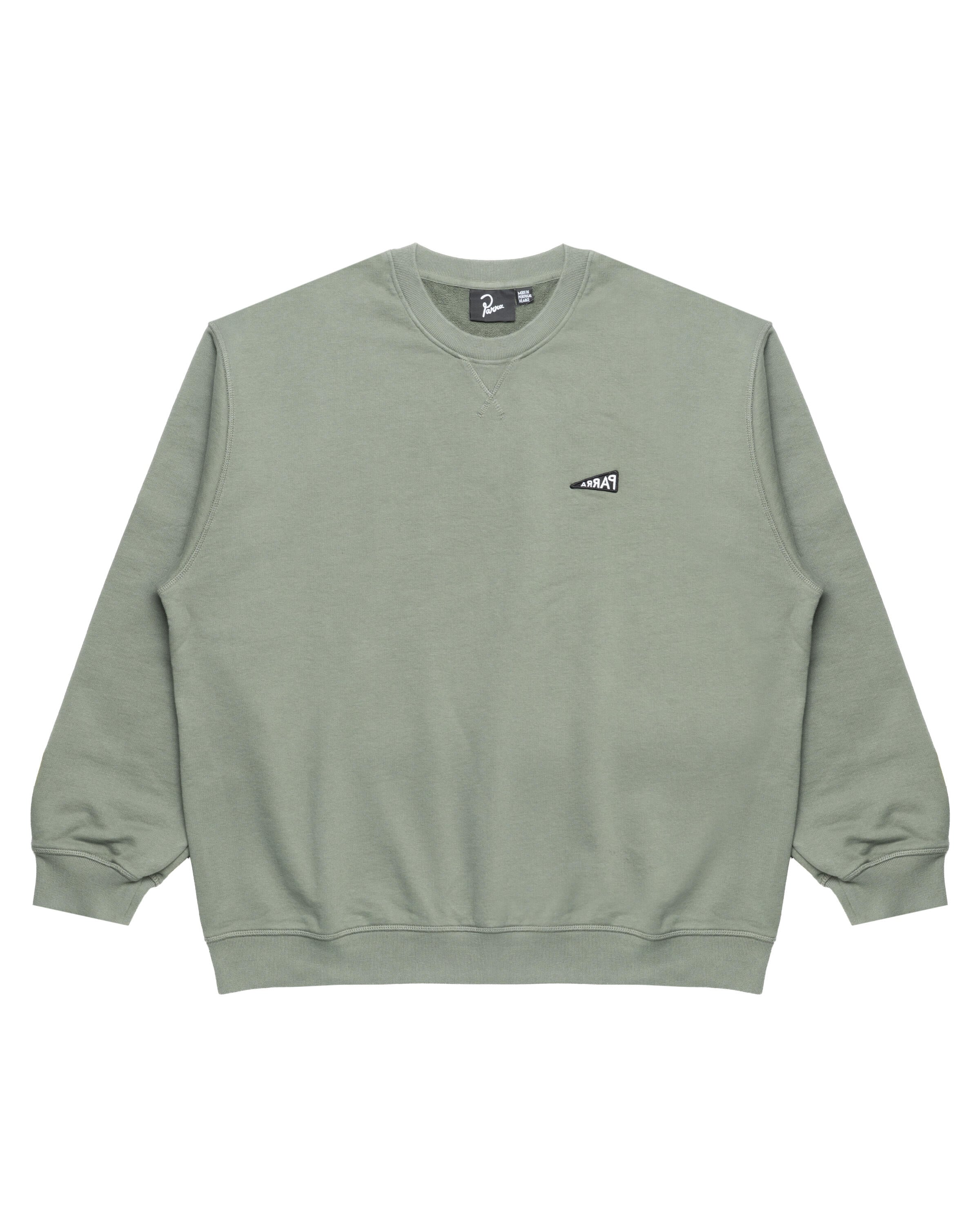 by Parra Flag logo crew neck sweatshirt