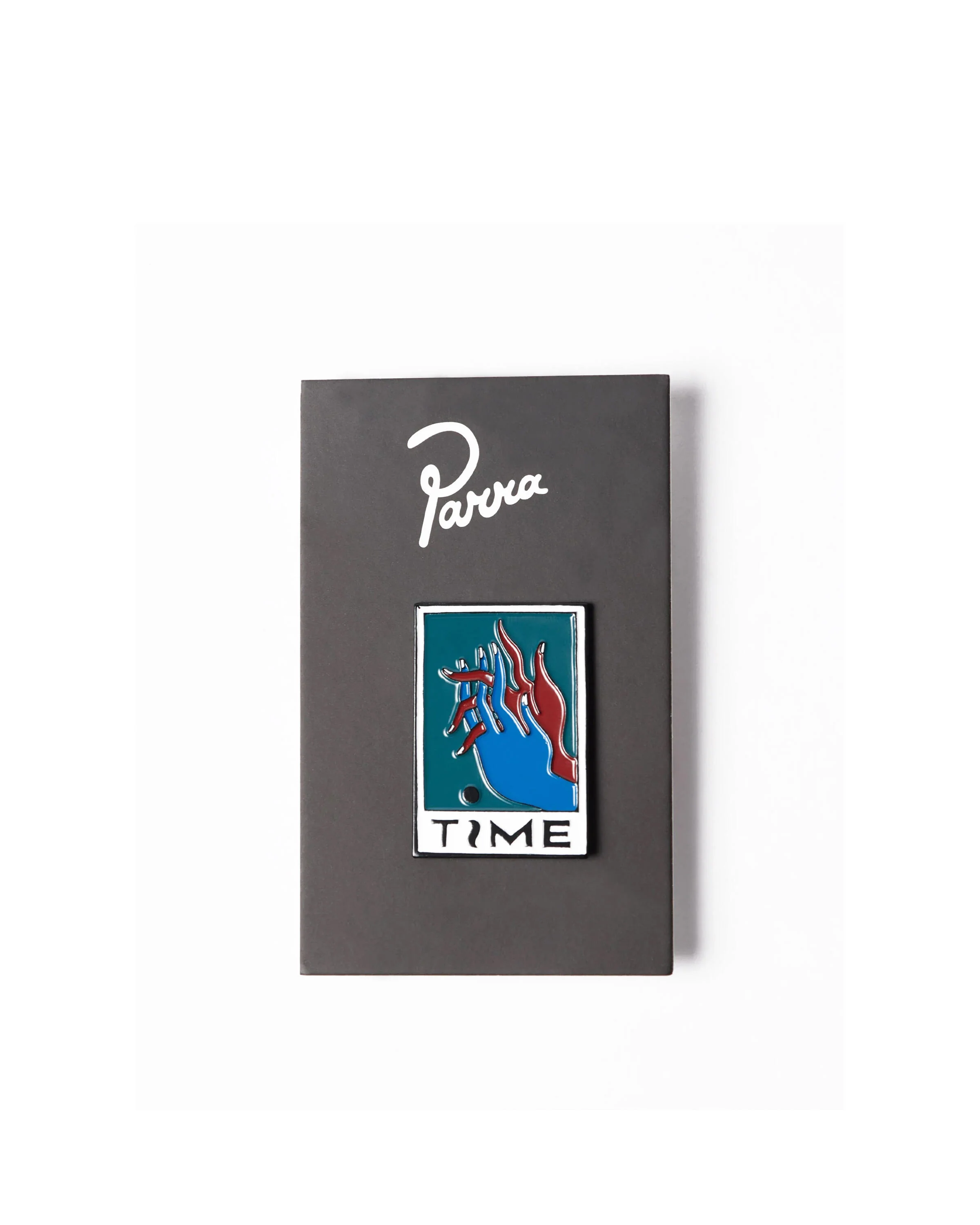 by Parra Hands of time enamel pin