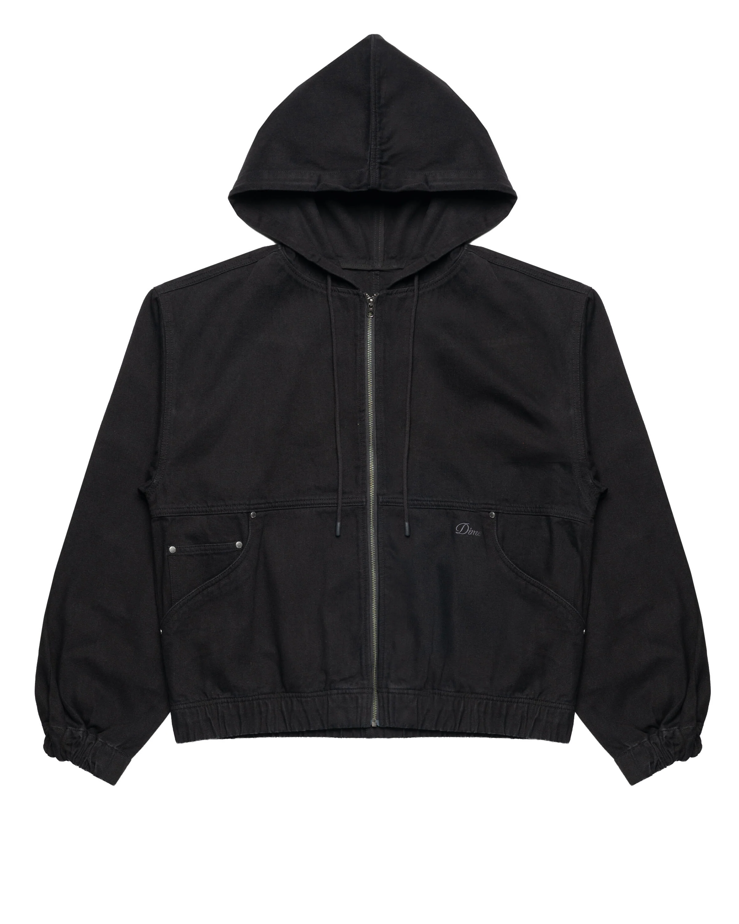 Dime Hooded Denim Jacket