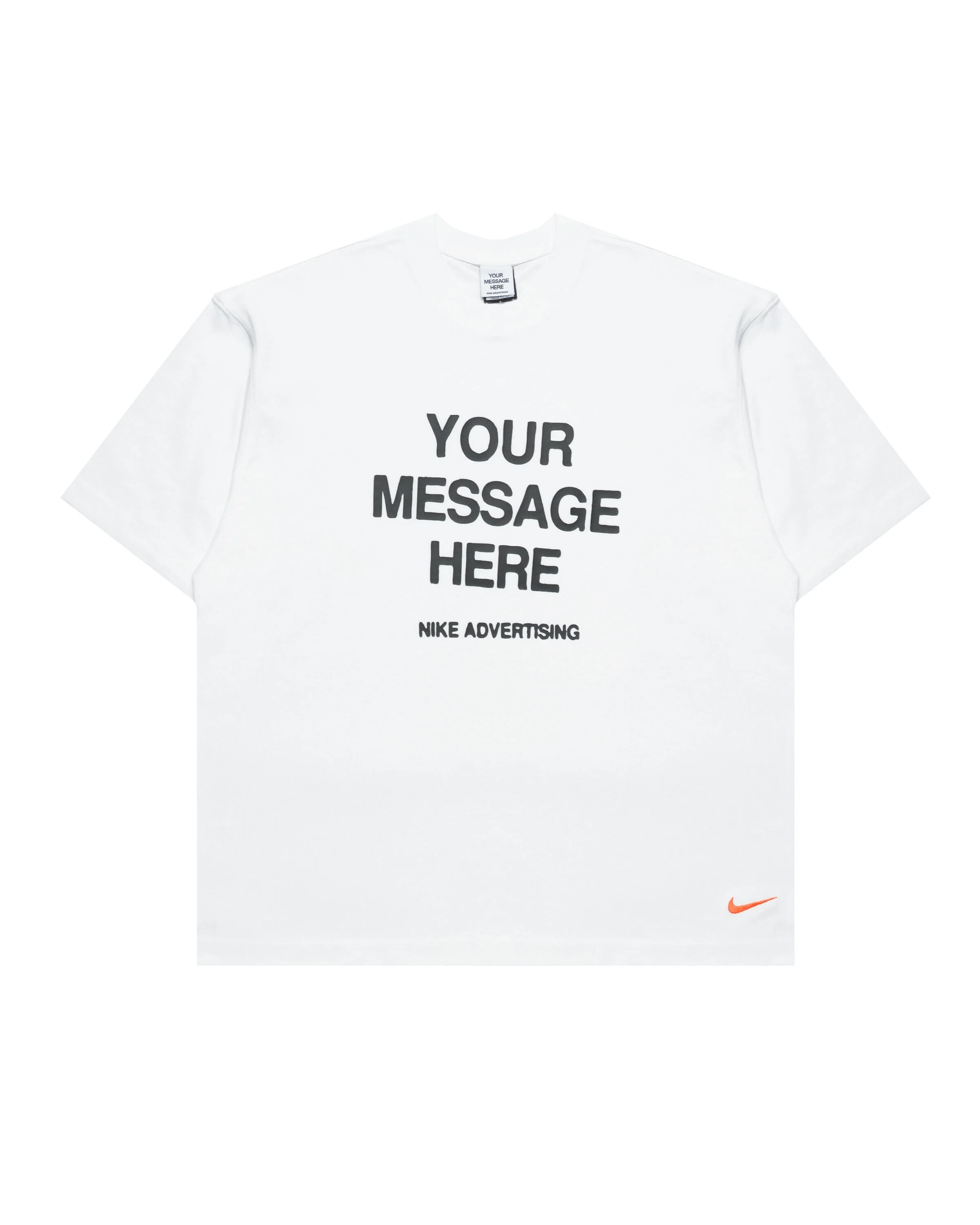 Nike Tee 'Your Message Here'