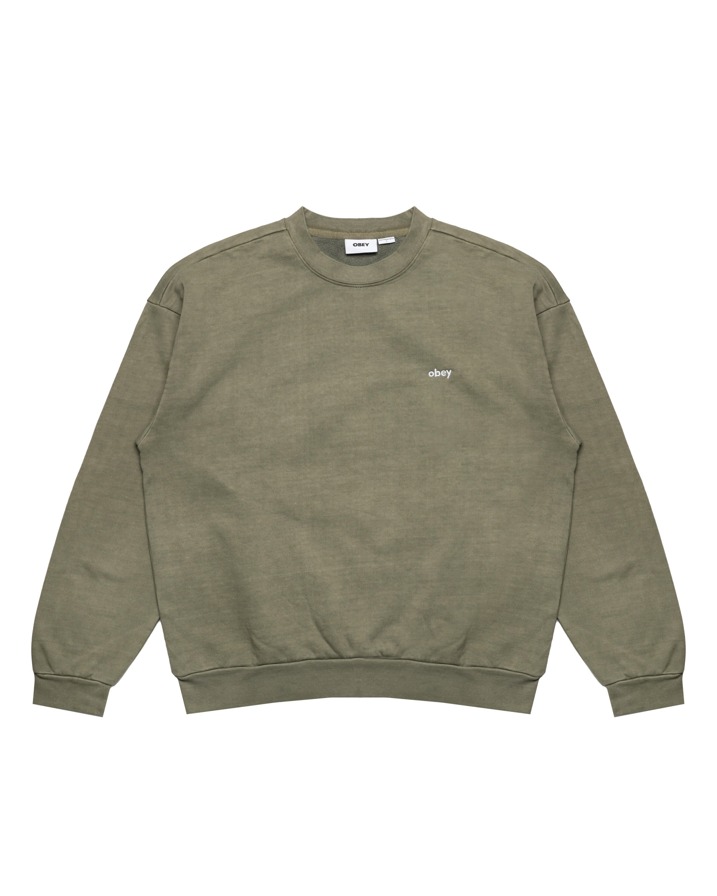 Obey LOWERCASE PIGMENT CREW