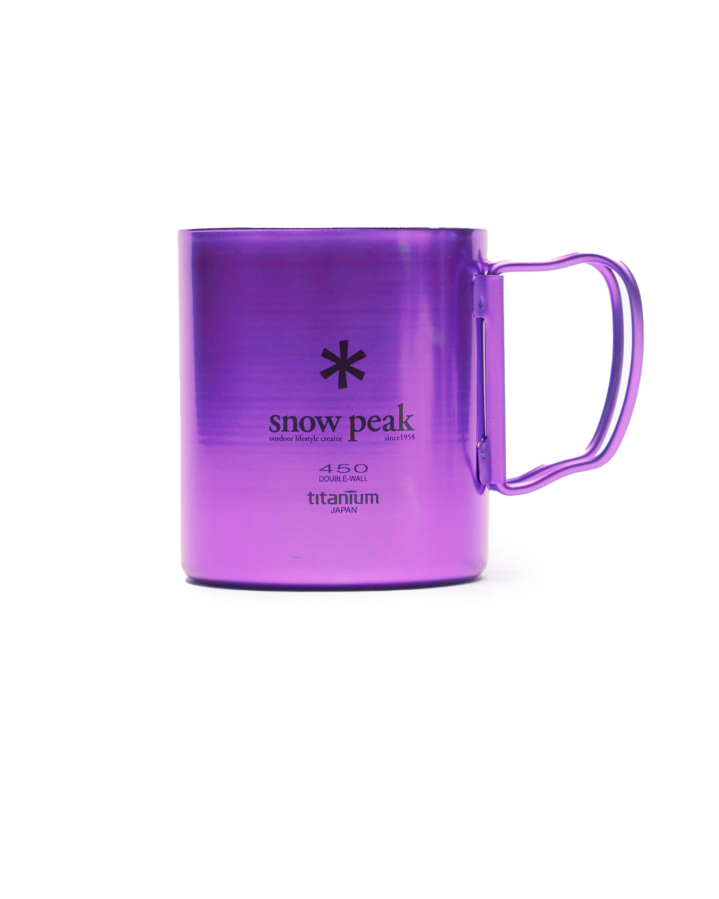 SNOW PEAK TITANIUM DOUBLE WALL CUP 450 ML